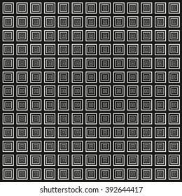 vector pattern. texture can be used for wallpaper, pattern fills, web page background,surface textures. Set of monochrome geometric ornaments.