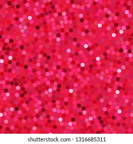 Vector pattern or texture with dots for blog, website design or scrapbooks, vector illustration. Red, pink colors.