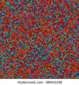 Vector pattern or texture with dots  for blog, website design or scrapbooks, vector illustration. Red, blue, brown colors