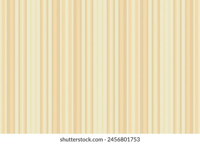 Vector pattern texture of lines seamless stripe with a vertical background textile fabric in light and amber colors.