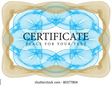 Vector pattern that is used in currency and diplomas