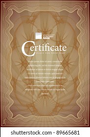 Vector pattern that is used in currency and diplomas