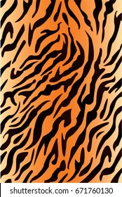 Vector. pattern Tiger 