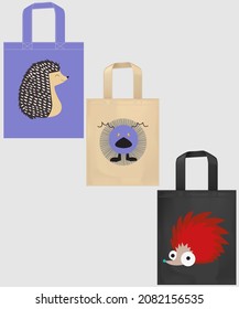 
vector pattern tote bag design