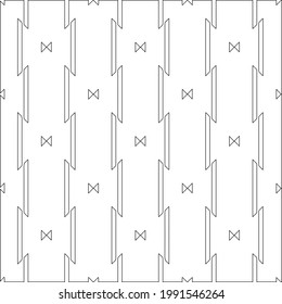  vector pattern with triangular elements. Geometric ornament for wallpapers and backgrounds. Black and white pattern. 