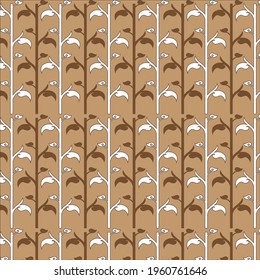 Vector pattern Twigs. A hand-drawn image for insertion into a document, a website, a presentation, etc.