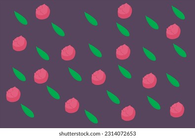 Vector pattern of vegetables. Organic vegetables background