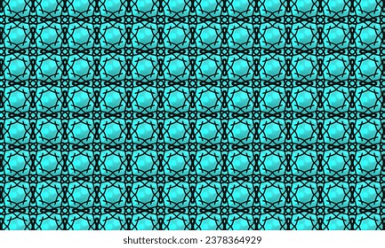 The vector pattern is versatile and adaptable, offering endless possibilities for application in various creative endeavors. Whether used for textiles, wallpapers, digital backgrounds, or as an artist