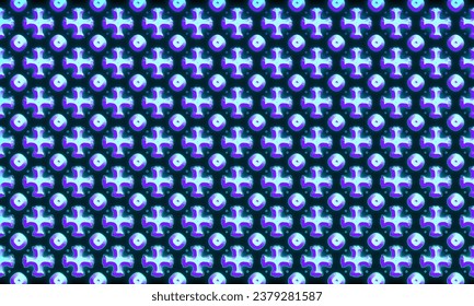 The vector pattern is versatile and adaptable, offering endless possibilities for application in various creative endeavors. Whether used for textiles, wallpapers, digital backgrounds, or as an artist