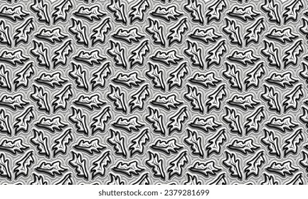 The vector pattern is versatile and adaptable, offering endless possibilities for application in various creative endeavors. Whether used for textiles, wallpapers, digital backgrounds, or as an artist