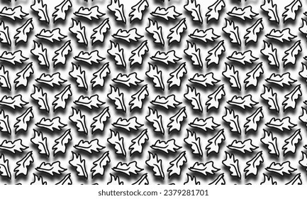 The vector pattern is versatile and adaptable, offering endless possibilities for application in various creative endeavors. Whether used for textiles, wallpapers, digital backgrounds, or as an artist
