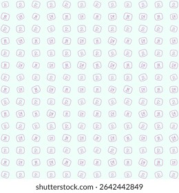 Aplicativo de reprodutor de vídeo padrão de vetor, design contínuo e minimalista, adequado para temas de design UX UI