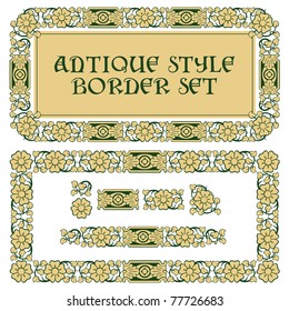 Vector pattern in vintage style for decoration and design