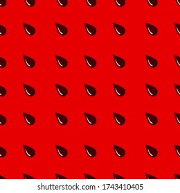Vector pattern of watermelon seeds