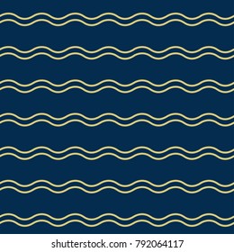 Vector pattern wave vintage background  