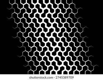  Vector panales blancos
