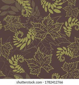 vector pattern for wrapping paper, games, upholstery, floral motif
