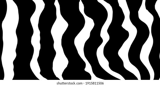 vector pattern zebra black and white background