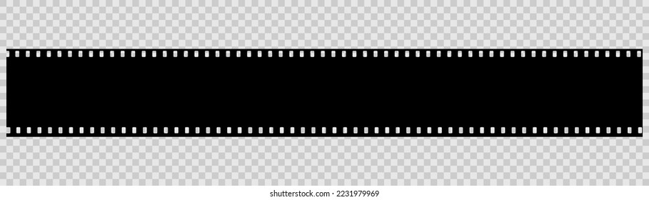 Vector patterns of cinema strips. A photo, a movie, or a negative of a movie