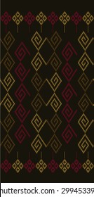 Vector Patterns designs.Tribal style for Publications and fabrics.Designs  with black and dark brown.