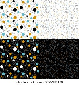 vector patterns that match.Use for numerous such as paper,cover,fabric,interior decor, bowl, wrapping, quilting, Bag, cards ,ribbon ,bottle ,tile ,awning , templates and scrapbooking