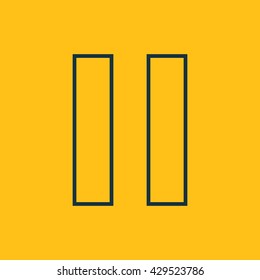 Vector Pause Icon