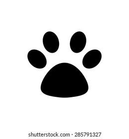 vector paw print