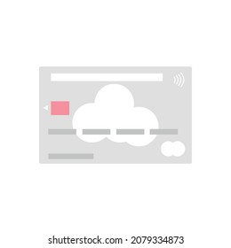 Tarjeta de pago vectorial para su negocio.