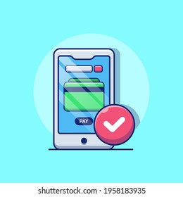 Vector Of Payment Method Icon. Flat Of Payment Method Icon. Flat design vector illustration for web banner, web and mobile, infographics. Vector Payment Method Icon Graphic.