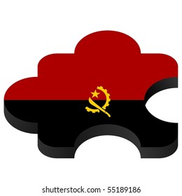 vector pazl with national symbolics
