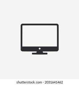 Vector of pc isolated on white