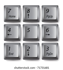 Vector pc keypad