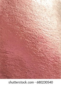 Vector peach pink foil background template for cards, hand drawn rose colored backdrop - invitations, posters, cards.