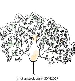 Vector Peacock Tree Handmade Stock Vector Royalty Free 30442039 Vector Peacock Tree Handmade Stock Vector Royalty Free 30442039