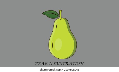 Vector Pear Illustration is the beautiful vector illustration of a Fruit. Pear is an amazing Fruit and mostly people love it. I hope you will love this Pear Illustration.