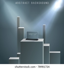 Vector Pedestal For Your Presentation.