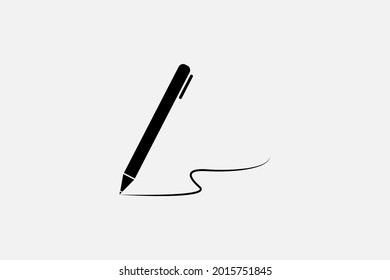 Vector pen can be used for logo design or icon