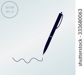  Vector pen icon 
