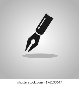 Vector pen icon