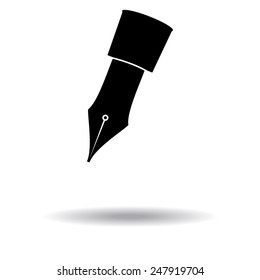 Vector pen icon