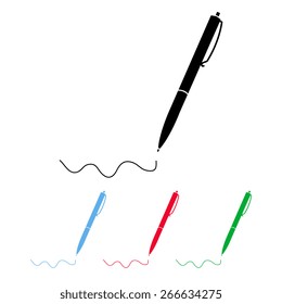 Vector pen icon