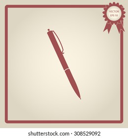 Vector pen icon