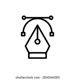 vector pen icon design illustration