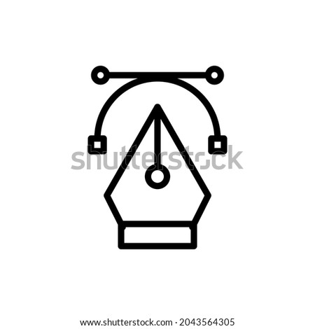 vector pen icon design illustration
