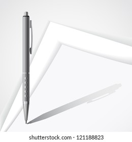 Vector pen and paper