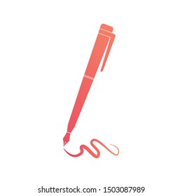 Vector pen and signature gradient