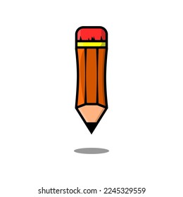 vector pencil design on white background