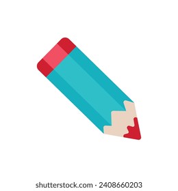 vector pencil graphite supply isolated icon