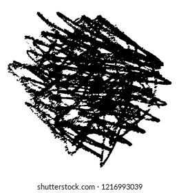 Vector pencil hatching. Artistic Hand drawn collection.