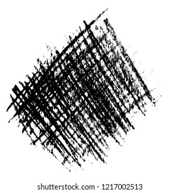 Vector pencil hatching. Artistic Hand drawn collection.